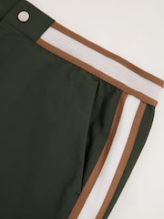 Verde pino - Reiss Baller Reiss | Ché Stripe-Trim Swim Shorts - Imagen 5 de 5
