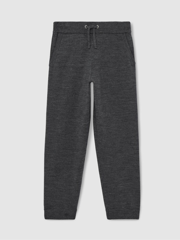 Reiss Derby Grey Melange Billings Joggers - Image 2 of 4