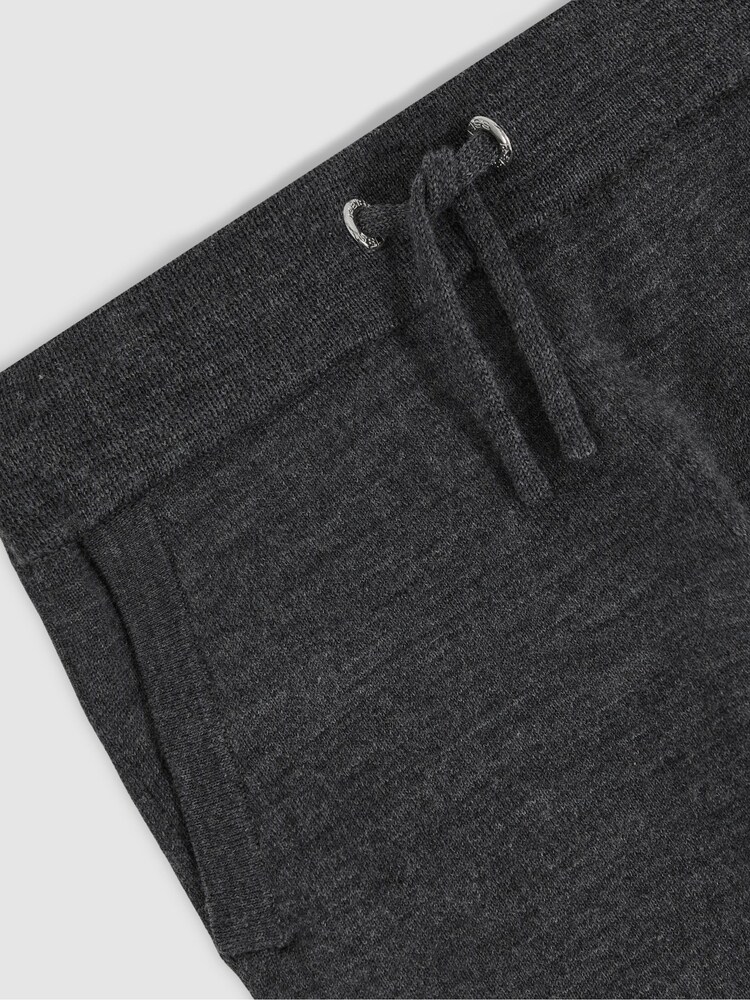 Reiss Derby Grey Melange Billings Joggers - Image 4 of 4