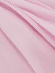 Reiss Pink Elina 13-14 yrs Draped Tuck Sleeveless Dress - Image 2 of 2