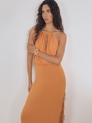 Atelier Drape Jersey Maxi Dress - Image 3 of 5