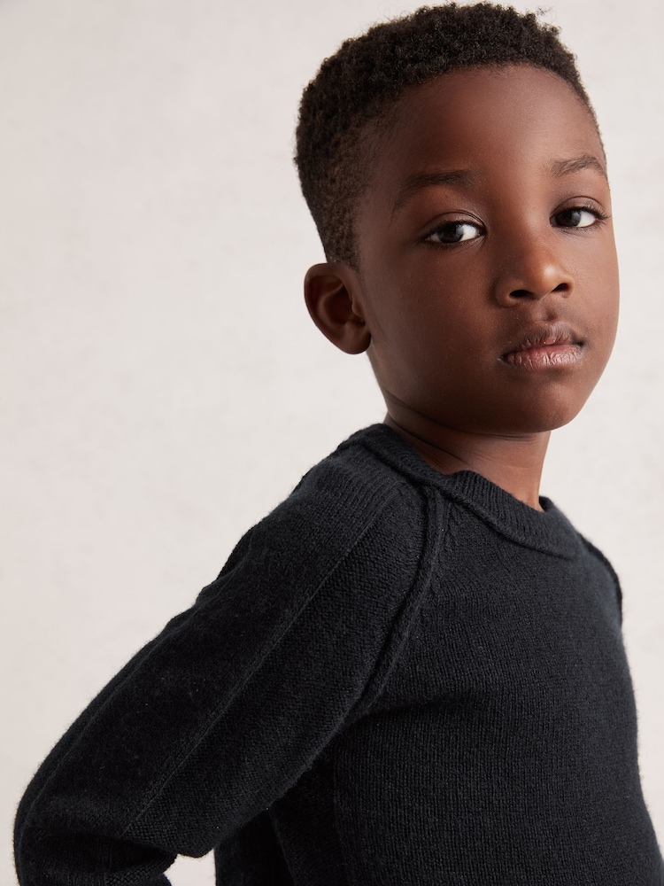Reiss Navy Foulton Jumper - Image 3 of 3