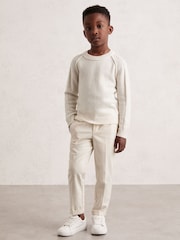 Reiss Off White Foulton Jumper - Image 1 of 2