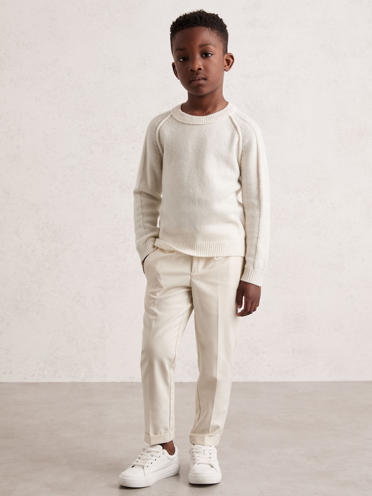Reiss Off White Foulton Jumper - Image 1 of 2