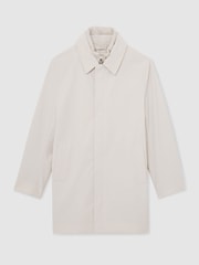 Reiss Light Stone Logan Removable Gilet Hybrid Overcoat - Image 2 of 9