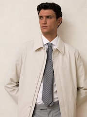 Reiss Light Stone Logan Removable Gilet Hybrid Overcoat - Image 4 of 9