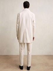 Reiss Light Stone Logan Removable Gilet Hybrid Overcoat - Image 6 of 9