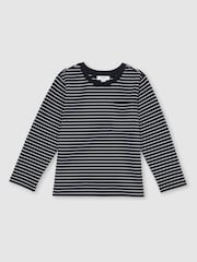Reiss Navy/White Kenny T-Shirt - Image 2 of 4