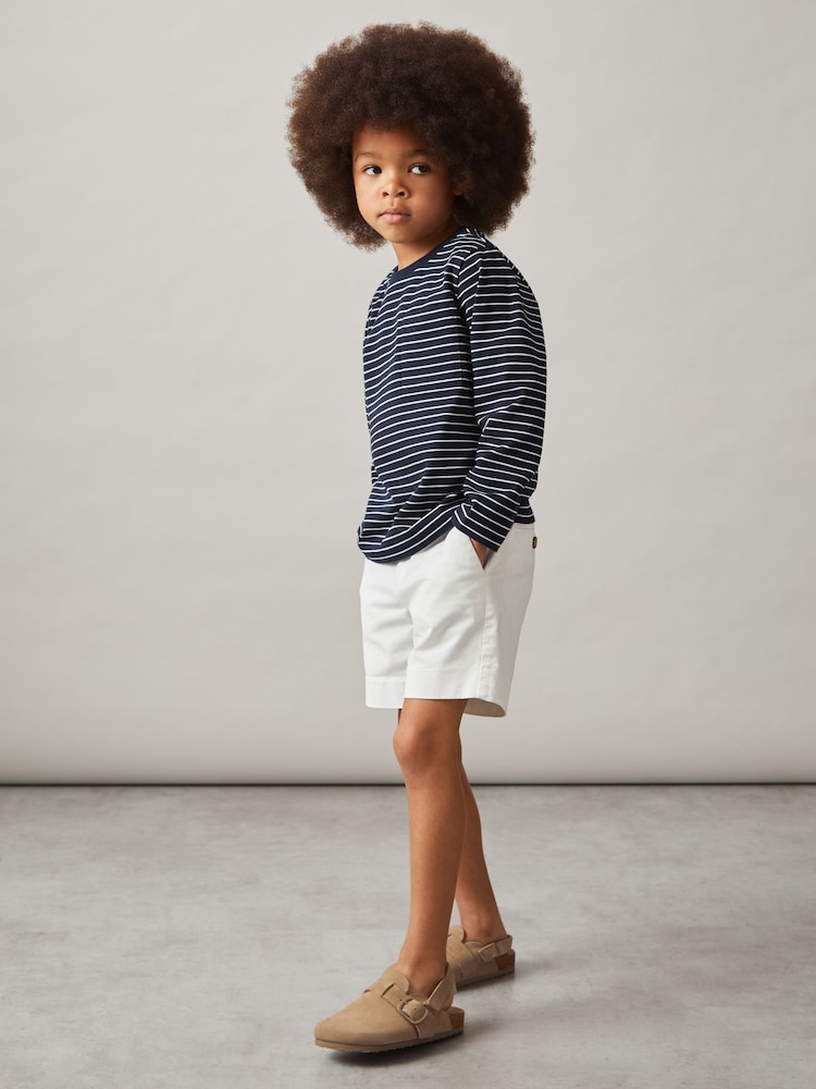 Reiss Navy/White Kenny T-Shirt - Image 1 of 4