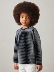 Reiss Navy/White Kenny T-Shirt - Image 3 of 4