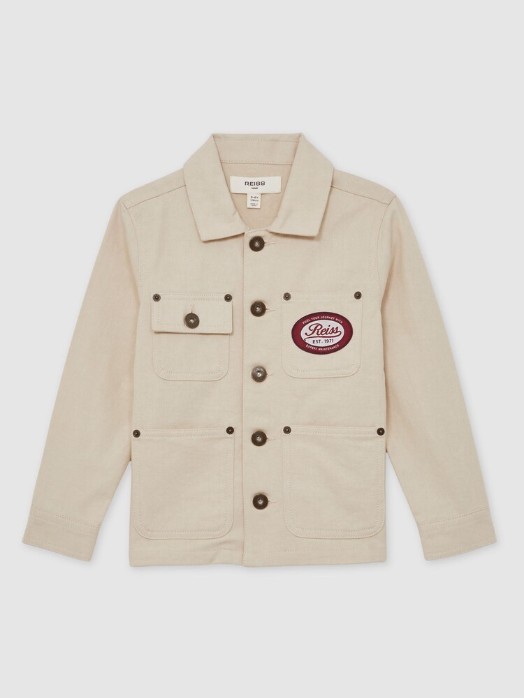 Reiss Off White Copeland Shirt - Image 2 of 5