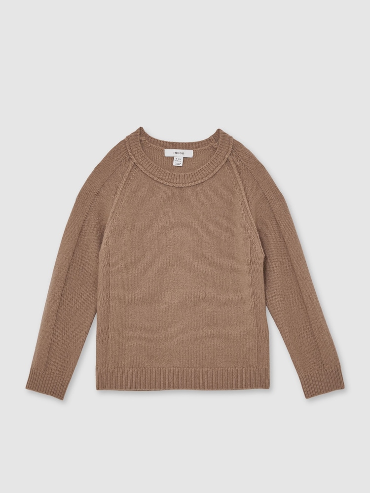 Reiss Camel Foulton Jumper - Image 1 of 3