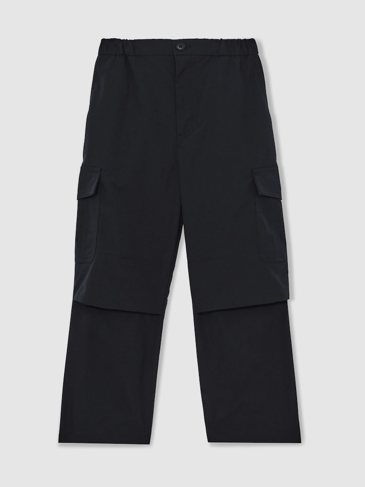 Reiss Navy Garret Trousers - Image 2 of 4