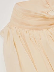 Reiss Fi Draped Chiffon Sleeveless Top - Imagen 5 de 5