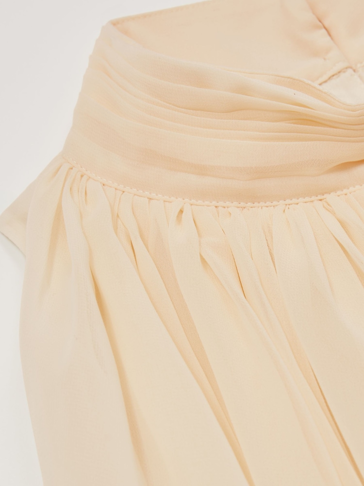 Reiss Fi Draped Chiffon Sleeveless Top - Imagen 5 de 5