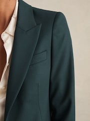 Reiss Jade Wool-Blend Single-Breasted Suit Blazer - Imagen 3 de 7