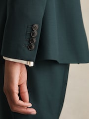 Reiss Jade Wool-Blend Single-Breasted Suit Blazer - Imagen 6 de 7