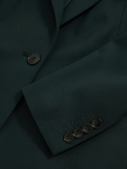 Reiss Green Jade Wool-Blend Single-Breasted Suit Blazer - Image 7 of 8