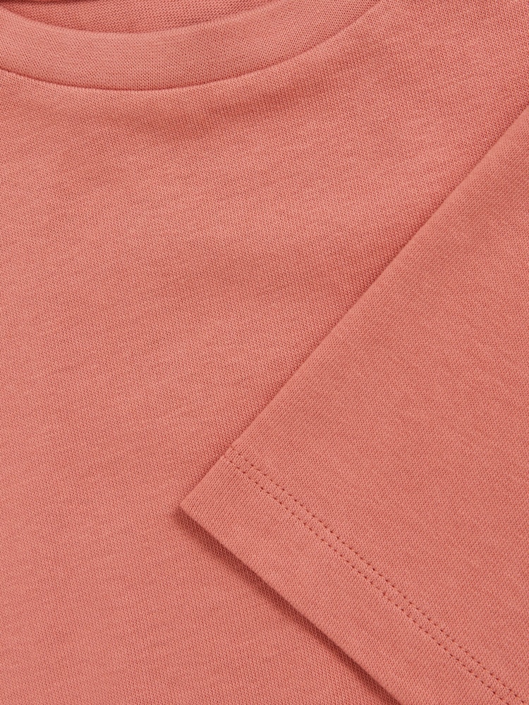 Reiss Rose Alex Cotton Oversized Cropped T-Shirt - Image 4 of 4