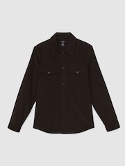 Reiss Brown Kai Shirt - Image 2 of 7