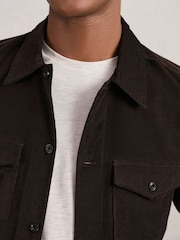 Reiss Brown Kai Shirt - Image 4 of 7