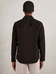 Reiss Brown Kai Shirt - Image 6 of 7