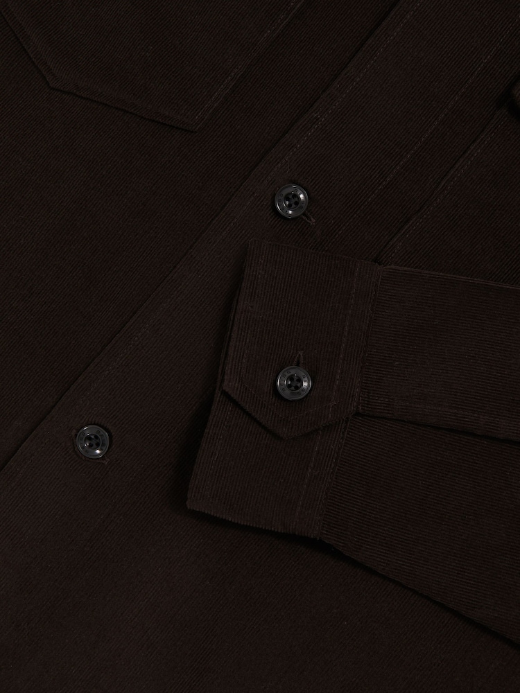 Reiss Brown Kai Shirt - Image 7 of 7