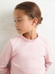 Reiss Pink Flora T-Shirt - Image 3 of 4