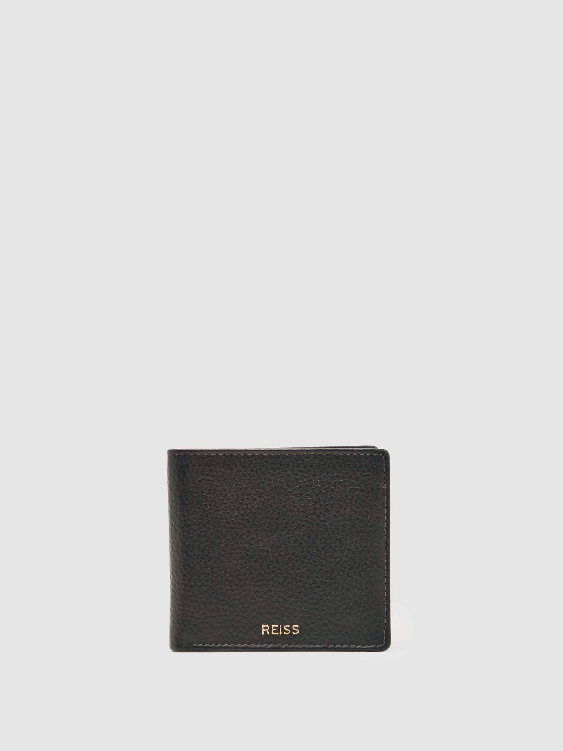 Reiss Chocolate Wallet In Brown