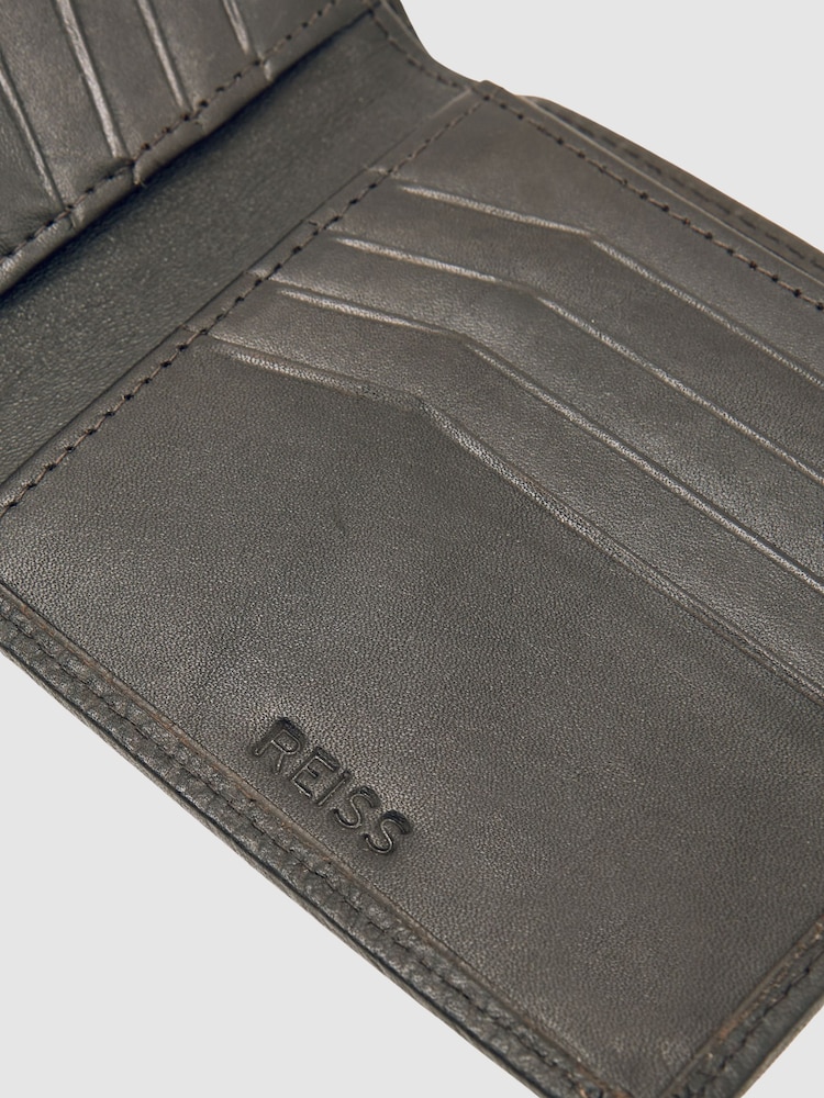 Reiss Chocolate Cabot Wallet - Image 3 of 3