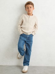 Reiss Mid Blue Hydro Jeans - Image 2 of 4