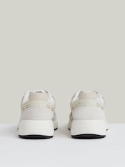 Reiss Off White/Stone Nido Trainers - Image 6 of 6