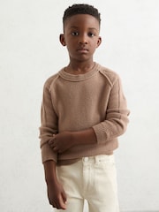 Reiss Camel Foulton Jumper - Image 1 of 3