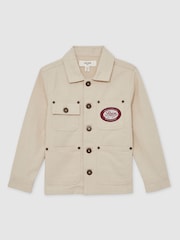 Reiss Off White Copeland Shirt - Image 2 of 5