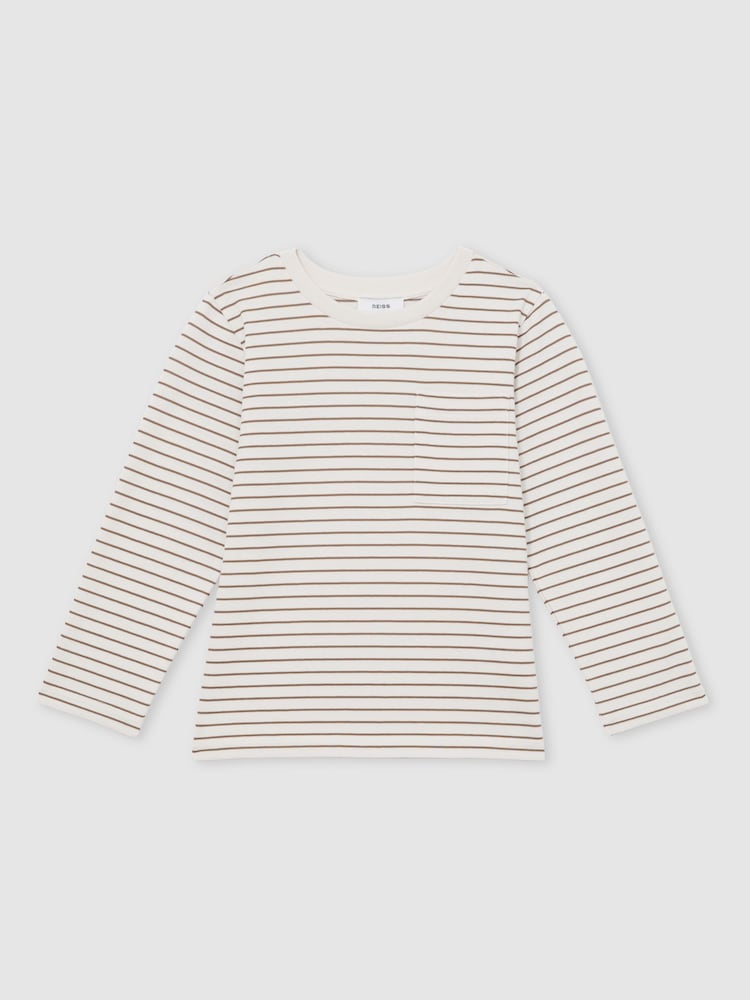 Reiss Off White/Camel Kenny T-Shirt - Image 2 of 4