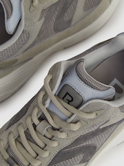 Reiss Grey Nido Trainers - Image 5 of 6
