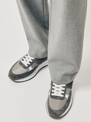 Reiss Graphite Grey Ian Trainers - Image 4 of 9