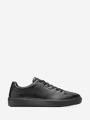 Cole Haan Mens Wide Fit Grand Crosscourt Traveler Black Trainers - Image 1 of 6