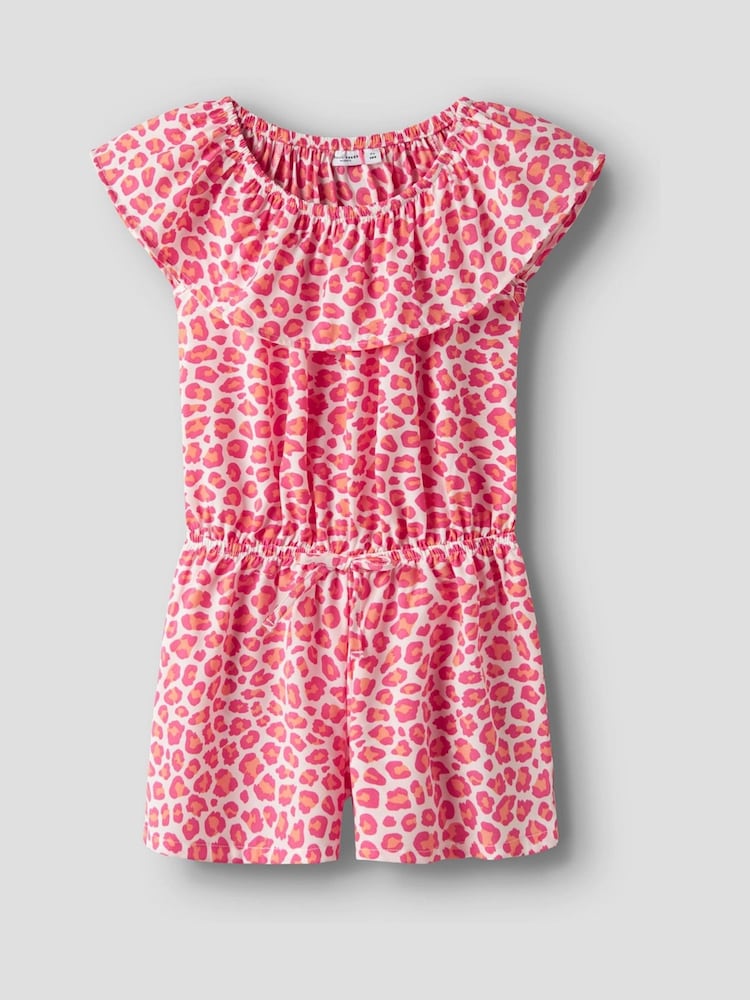 Name It Pink Floral Printed Playsuit - Image 1 of 3 Name It Pink Floral Printed Playsuit - Image 1 of 3