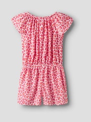 وردي - Name It Floral Printed Playsuit - صورة 2 من 3