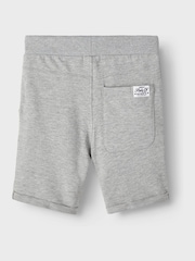 Name It Grey 2 Pack Cotton Jogger Shorts - Image 3 of 5