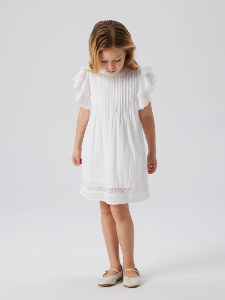 Name It White Broderie Anglaise Dress - Image 1 of 1