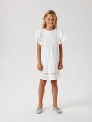 Name It White Broderie Anglaise Dress - Image 2 of 4