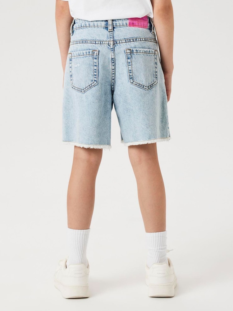 Pantaloni scurți lungi din denim albit Name It - Image 2 of 4