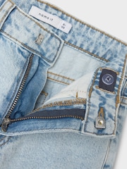 Pantaloni scurți lungi din denim albit Name It - Image 4 of 4