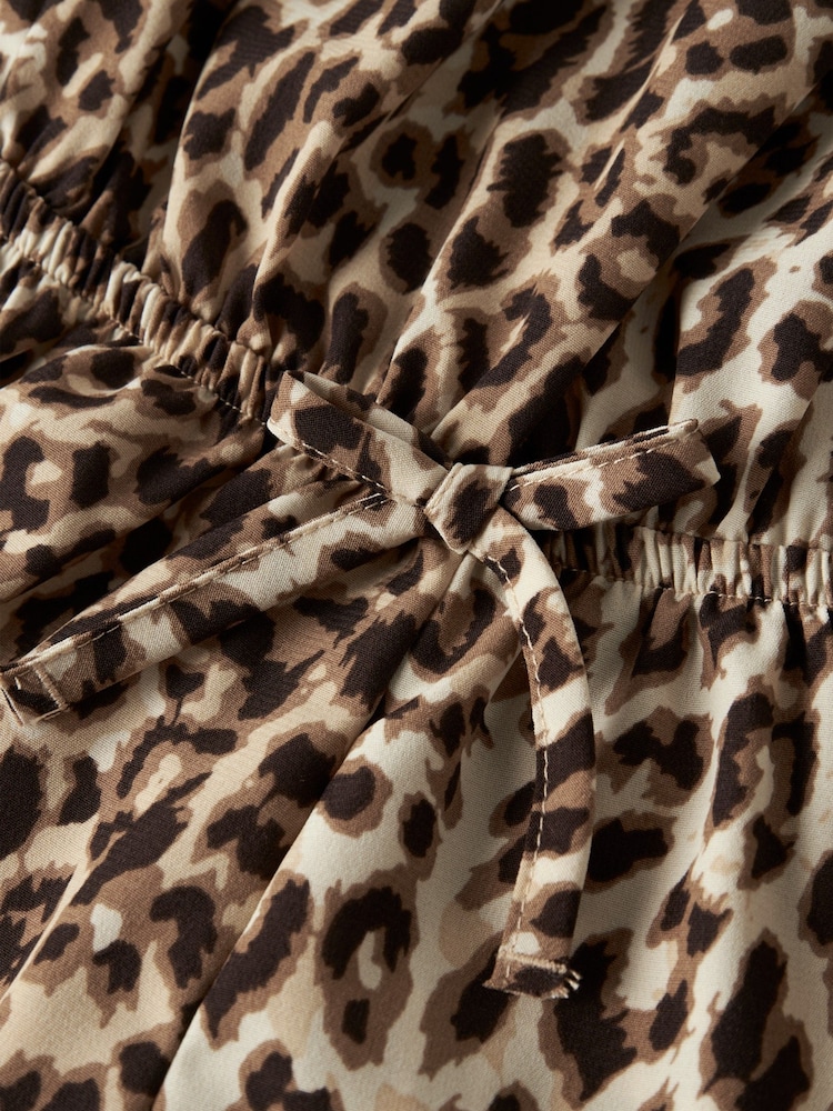طبعات حيوانات - Name It Floral Printed Playsuit - صورة 2 من 2