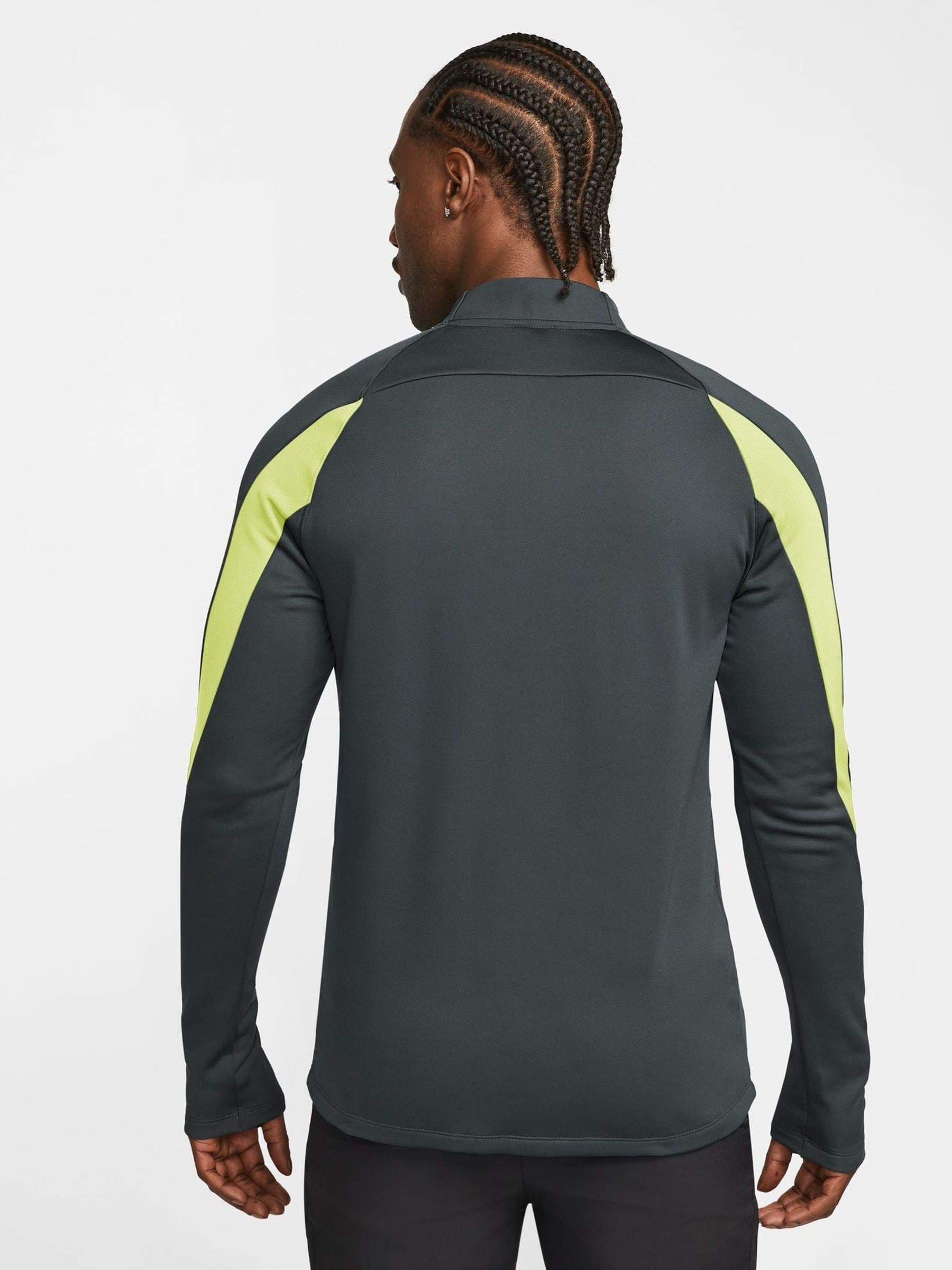 Buy Nike Dark Seaweed Green Academy Winter Warrior Therma-FIT 1/2