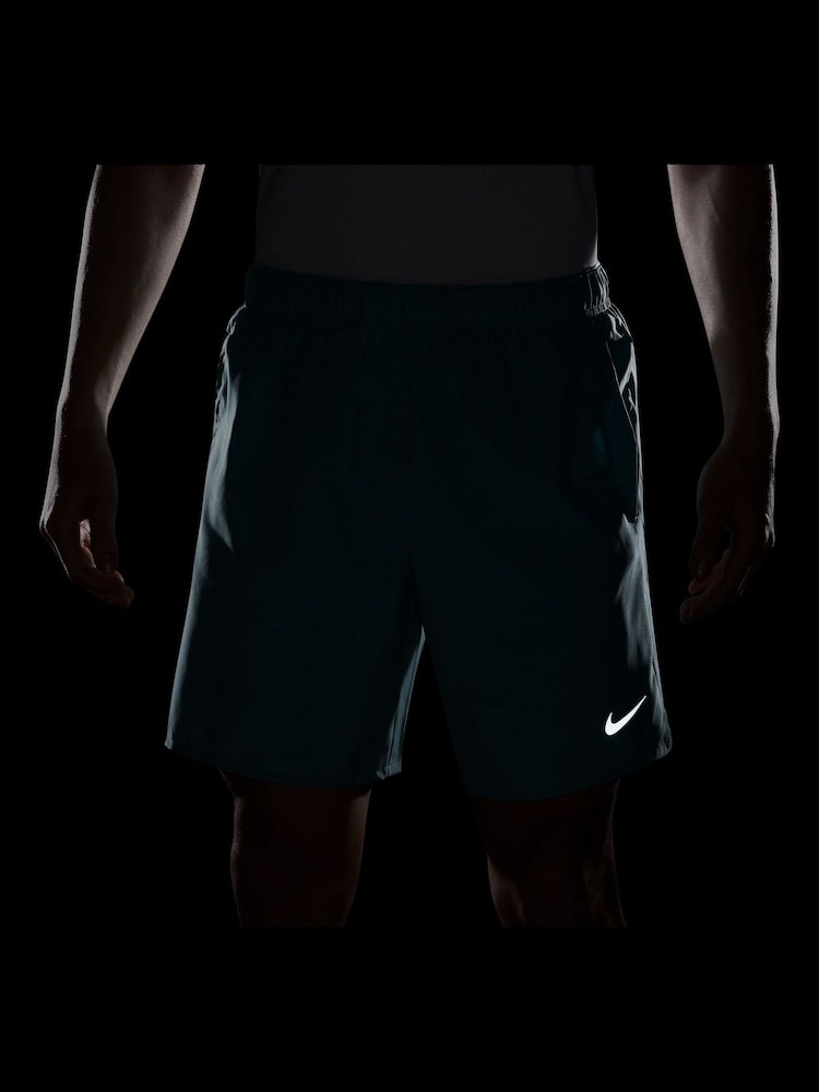 Nike Cannon Green 7 Inch Dri-FIT Challenger Unlined Running Shorts - Image 5 of 5 Nike Cannon Green 7 Inch Dri-FIT Challenger Unlined Running Shorts - Image 5 of 5