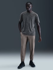 Nike Grey Stone Dri-FIT Form Tapered Training Joggers - Image 1 of 5