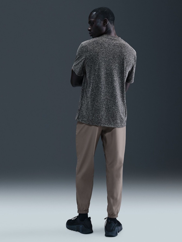 Nike Grey Stone Dri-FIT Form Tapered Training Joggers - Image 2 of 5 Nike Grey Stone Dri-FIT Form Tapered Training Joggers - Image 2 of 5